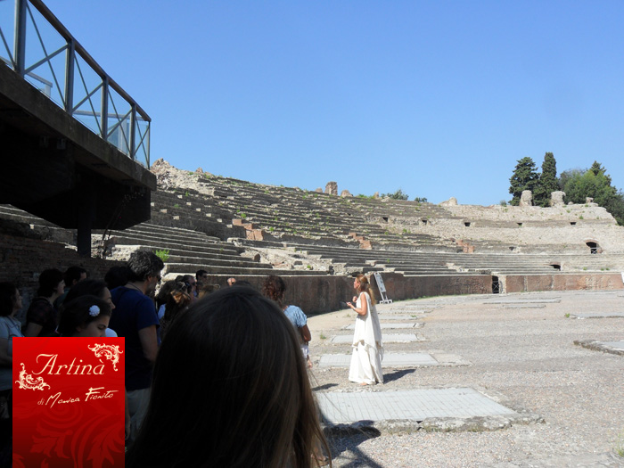 Visita guidata in costume "Antrum immane" nell'anfiteatro Flavio di Pozzuoli
