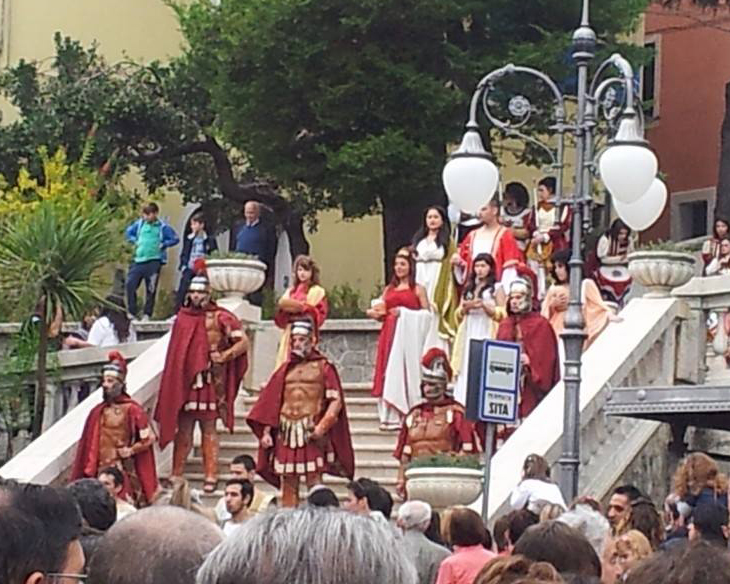 Corteo storico Sagra della Castagna di San Cipriano Picentino (SA)