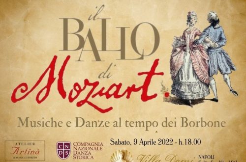 il ballo di Mozart evento di Napoli 09 Aprile 2022